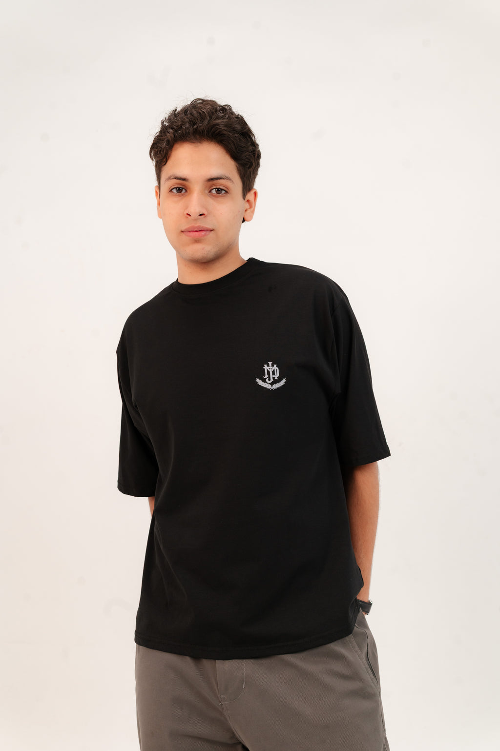 Oversized Black/Silver T-shirt