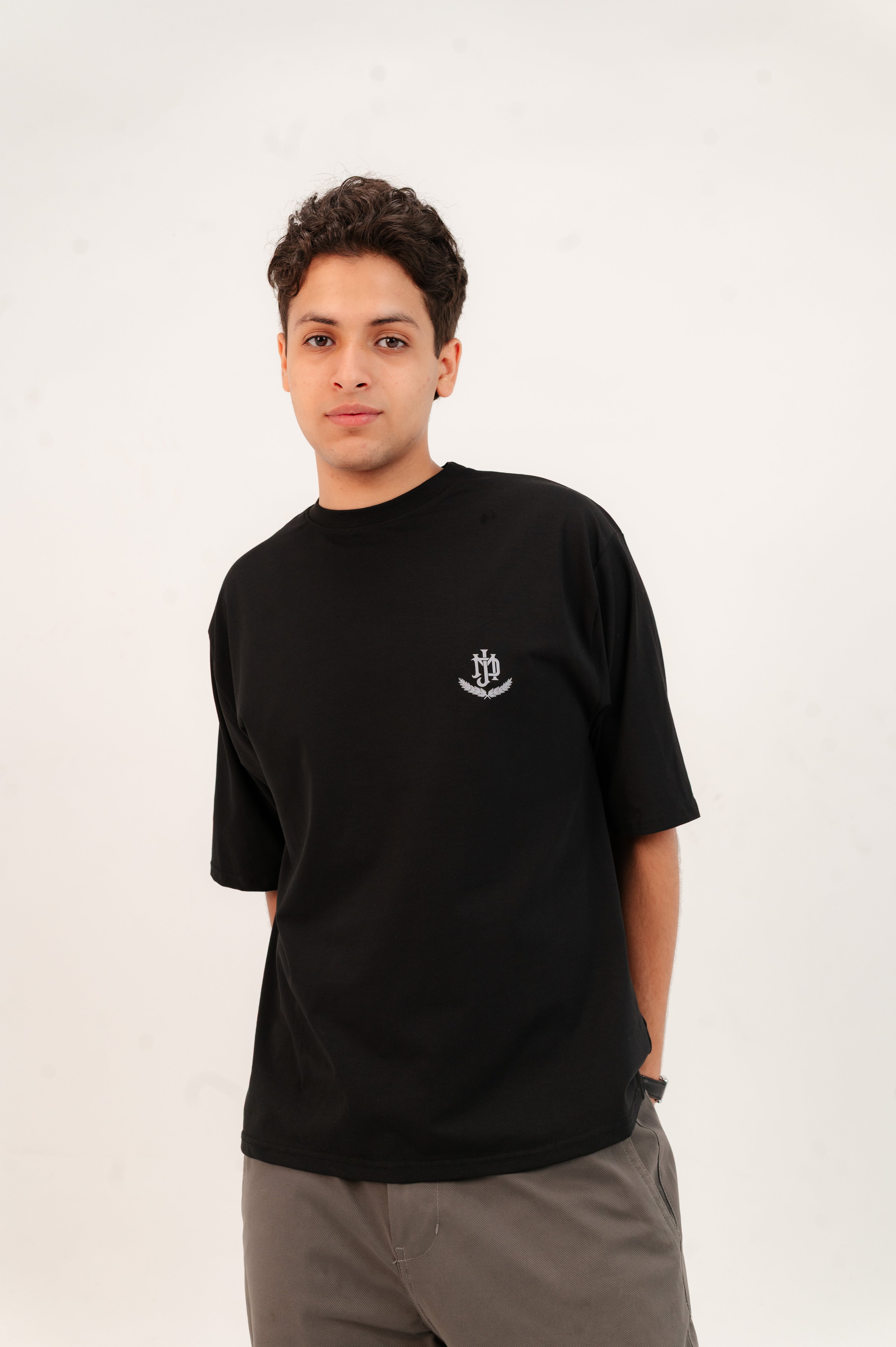 Oversized Black/Silver T-shirt